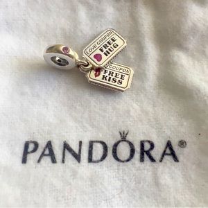 Pandora hugs & kisses coupon charm
